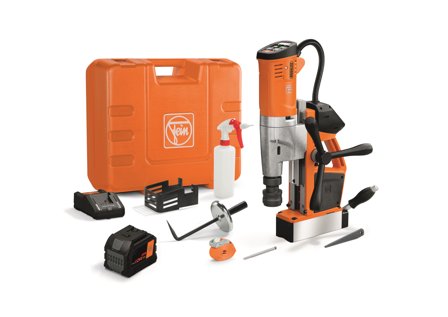 Fein AKBU 35 PMQW Magnetborrmaskin med batteri och laddare, Maskiner