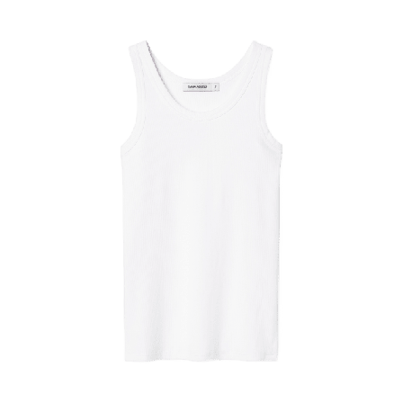 Carin Wester Ribbat linne SUNNI Linnen Vit L