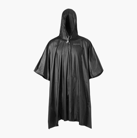 Regnponcho svart