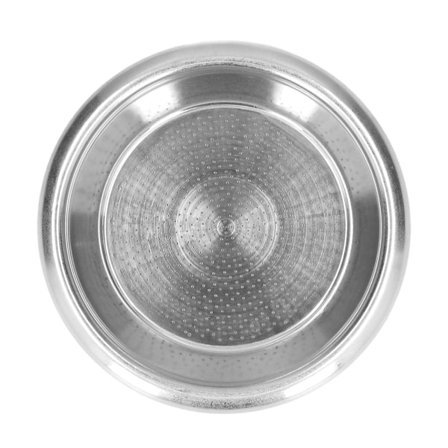 Kaffefilter i rustfrit stål til 58 mm portafilter, perfekt crema-forbedrende filterkurv, genanvendelig espressofilterkop til baristaer og kaffe