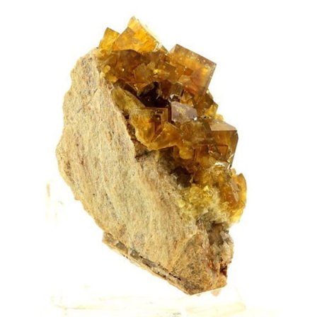 Stenar och mineraler. Flusspat. 1318,0 cent. Valzergues, Aveyron, Occitanie, Frankrike..