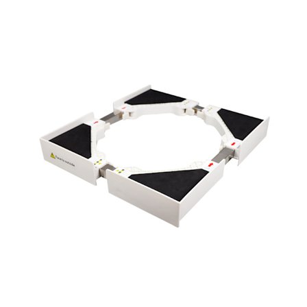 Staplingssats - 46-72cm - Tillbehör för tvättmaskin - Mellanram för tvättmaskin och torktumlare med spärrlina