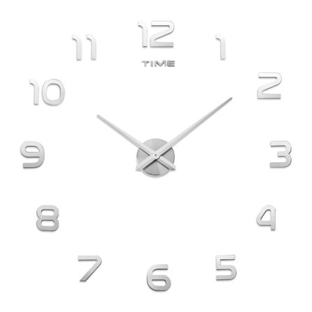 3D Urvisere til DIY Vægurssæt, Stille Vægur Kvartsbevægelse med Super Lang Pind, Nordisk Design Hjemmekunst Dekorativt Tilbehør, Justerbar