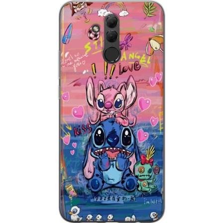 Huawei Mate 20 lite Gennemsigtig cover Stitch kunst
