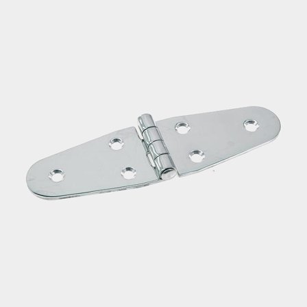 Hatch hinge 1852-Marine, 136 x 39 mm, acid-resistant stainless steel (AISI 316)