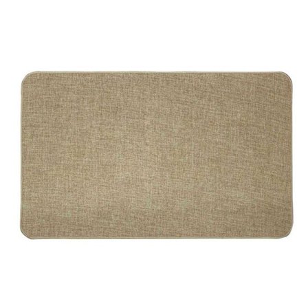 Tapis Déco Tissé Uni "Manea" 45x75cm Beige