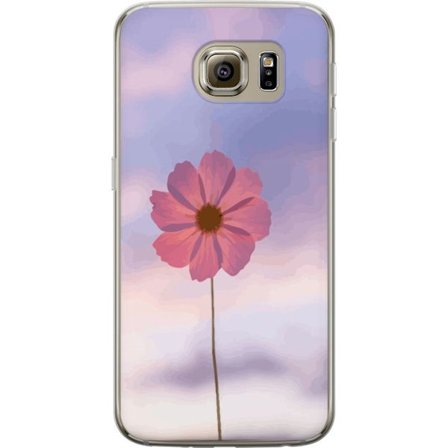 Mobilskal till Samsung Galaxy S6 med Rosa blomma