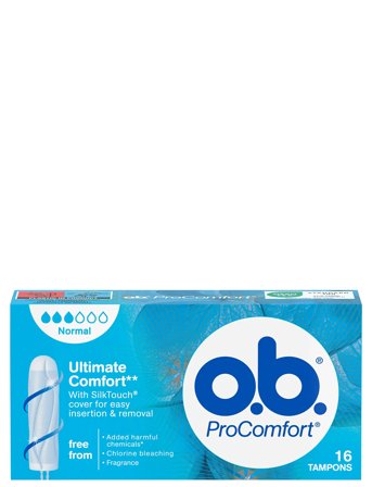 o.b. O.b. Procomfort Normal, 16 St - White - 16 PCS