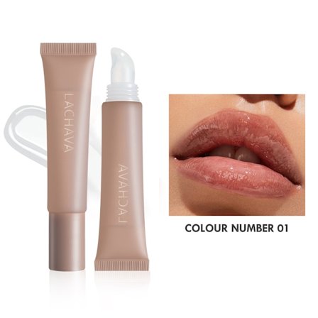 LACHAVA speil flytende maling 10 farger perlemors glitter lipgloss leppeglans leppeglasur sminke engros