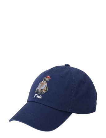 Polo Ralph Lauren | Dog-Embroidered Twill Ball Cap | ONE SIZE