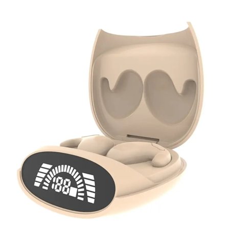 Ultralång standby trådlöst headset - ultratunt on-ear sportbas för Android och iOS