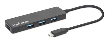 Manhattan MH USB C 3.2 Gen1 Hub, 4 Ports, Blister