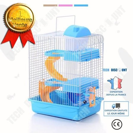 Bur för gnagare - TD - Flerfamiljshus - Miljövänlig plast - Inomhus - Blå