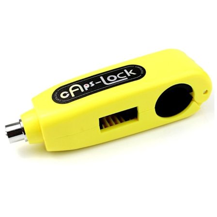 Motorcykel Grip Lås Styr Lås GUL