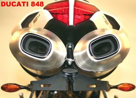 Nummerskiltholder R&G RACING - Ducati 1198 R 2010-2011