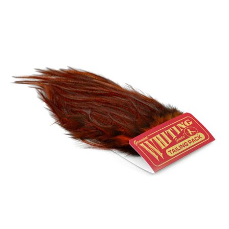 Whiting CDL Euro Nymph Tailing Pack Pardo dyed Orange