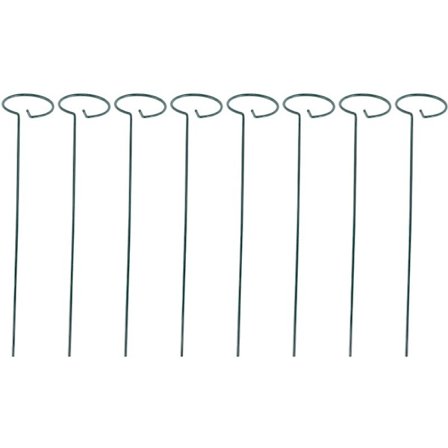8 kpl kauniita kasvien tukiseinää Kukat tukirengas Metalliset kasvien tukikepit Bonsai-tuki Takapihan puutarhatyökalu