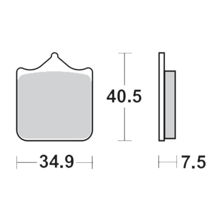Pastillas de Freno Delanteras Moto-Master RoadPro Sinter - Aprilia RSV 1000 R Factory 2004-2010