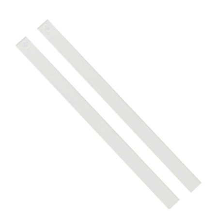 2 stk. Målestrimler for deig Kjevleføringer Spise Kjøkkenverktøy Keramisk leire Pizza Bakverk Paier Bake Linjal Balanselinjal