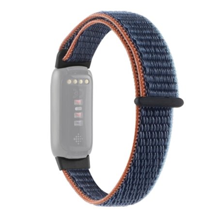 För Fitbit Luxe Nylon Loop Strap Watch Band