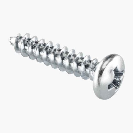 Biltema - Metallskrue kulehode 3 5 x 16 mm