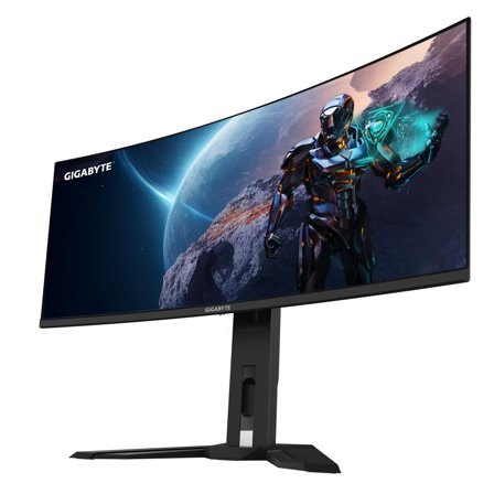 Gigabyte MO34WQC 34" OLED WQHD Curved Gaming Monitor - 3440 x 1440, 175Hz, 0.03ms, KVM, 250 cd/m², FreeSync Premium Pro, DisplayHDR True Black 400,