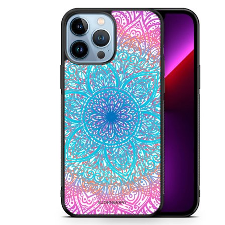 Bjornberry Skal iPhone 13 Pro Max - Pastell Mandala