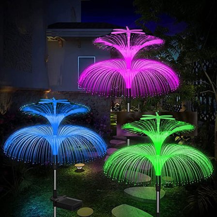 Led Solar Lights Solar Fiberoptisk Lampe STYLE 6 STYLE 6