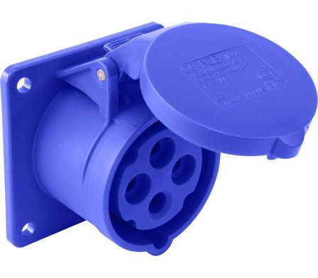 PC Electric Stikkontakt Innfelt rett 16A 3P+J 230V 9H IP44