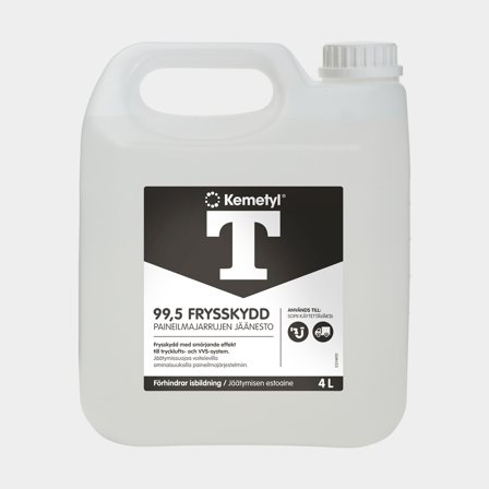 Antifreeze Kemetyl T-99.5 Freeze Protection, for preservation of marine toilet & freshwater system, ethanol, ready-mixed, 4 litres