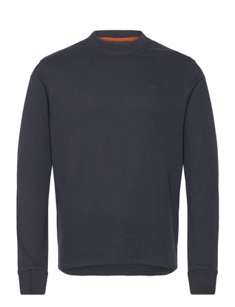 Invalento Tops T-shirts Long-sleeved Navy INDICODE