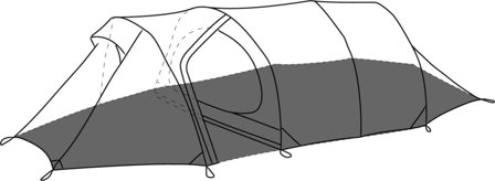 Helsport Footprint Spitsbergen X-Trem 4 Camp tent accessories OneSize