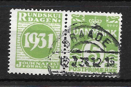 Danmark - Reklamemærker AFA 48 - Stemplet