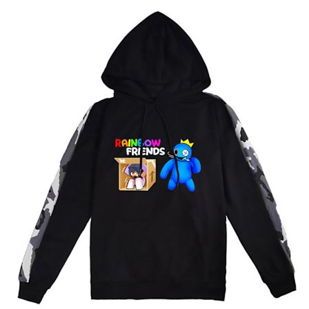 Roblox Rainbow Friends Pullover pitkähihainen huppari takkipaidat