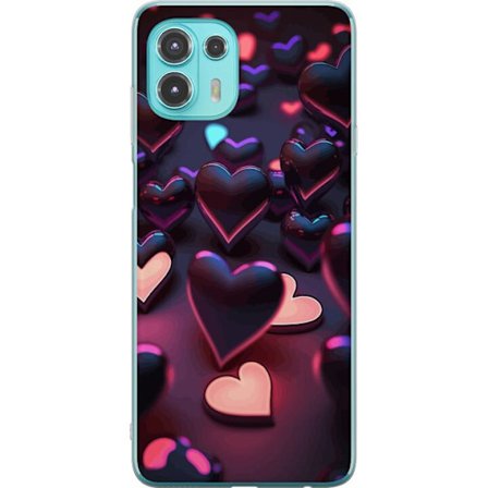 Yhteensopiva Puhelinkuori Motorola Motorola Edge 20 Lite KeskiyönSydämet