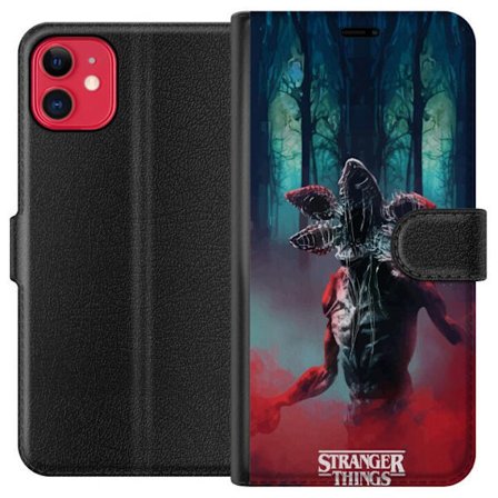 Kompatibelt Wallet Case til Apple iPhone 11 Stranger Things Netflix 80'er Mystery Horror