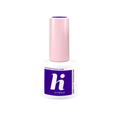 HI HYBRID Travel Smalto Semipermanente #339 Infinite Blue 5ml - Smalto Gel e semipermanente