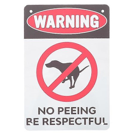 Ingen Tissende Hund Skilt Hageskilt Hund Ingen Titting Varselskilt Vær Vennligst Respektfull Skilt