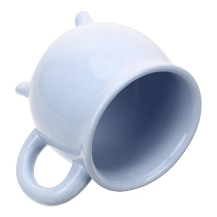 Keraaminen juomamuki kotikäyttöön sininen 450ml kaakaon säilytys 1 kpl