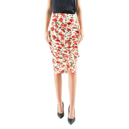 Doris S, Midi Skirts Biały, Kobieta, Rozmiar: M