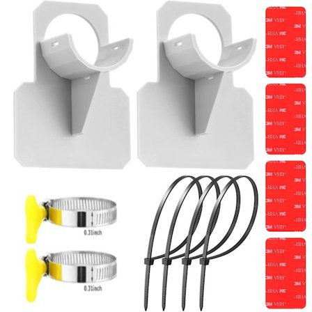 2-delad slanghållare för pool ovan jord
