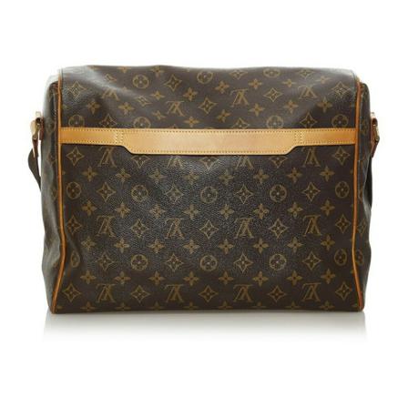Louis Vuitton Vintage Louis Vuitton Reporter , Bruin , Dames , Maat: ONE Size Vintage Tassen
