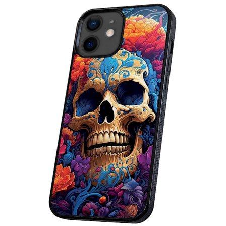 iPhone 12/12 Pro - Skal/Mobilskal Skull