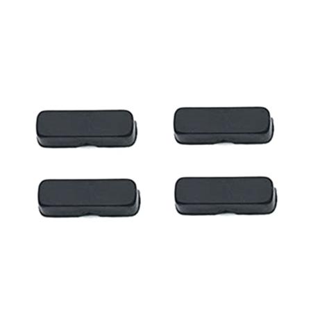 Gummi føtter spilltilbehør for XBOX360 Slim Støtsikker 4 deler erstatningshus for koffert Gummideksel