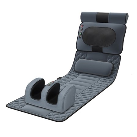 INF Hierontamatto lämmitystyynyillä koko vartalon hierontaan