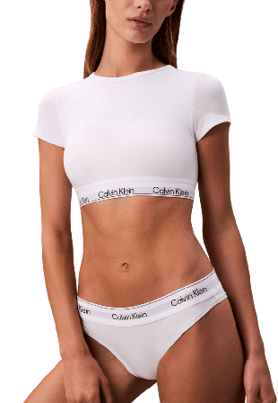 Calvin Klein Brazilian Briefs - Icon Cotton Modal Trosor Dam Vit S