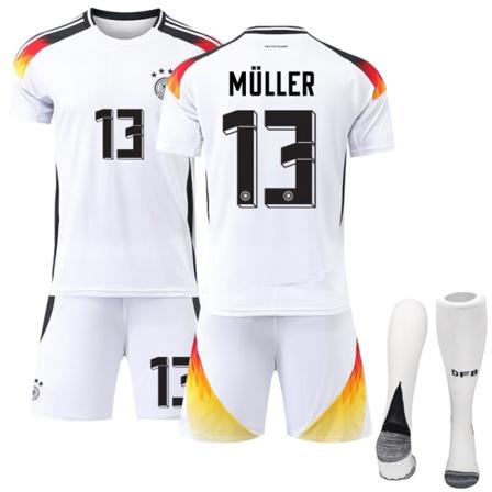 2024 Nya säsongen Tyskland Hemma Fotbollströjor #13 Muller Träningsdräkt L