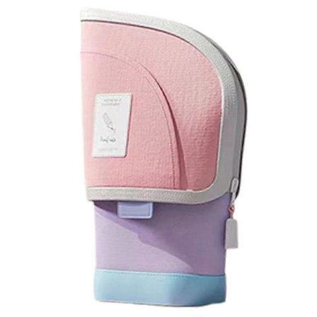 Flerlags stående penholder Stor kapacitet Opbevaringspose til kontorartikler