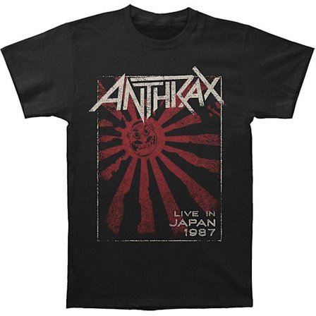 Anthrax Live In Japan 87 T-shirt