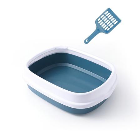 Kattebakke Kattetoilet HVID BLÅ HVID BLÅ White blue